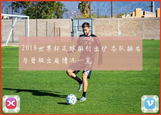 2018世界杯足球排行出炉 各队排名与晋级出局情况一览